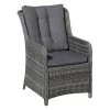 Madison Oxford Grey Outdoor Wicker Stoelkussen
