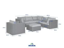 Outdoor Feelings Bergerac Loungeset -Tuin & Buiten 575209 outdoor feelings bergerac loungeset ecommerce e9e6