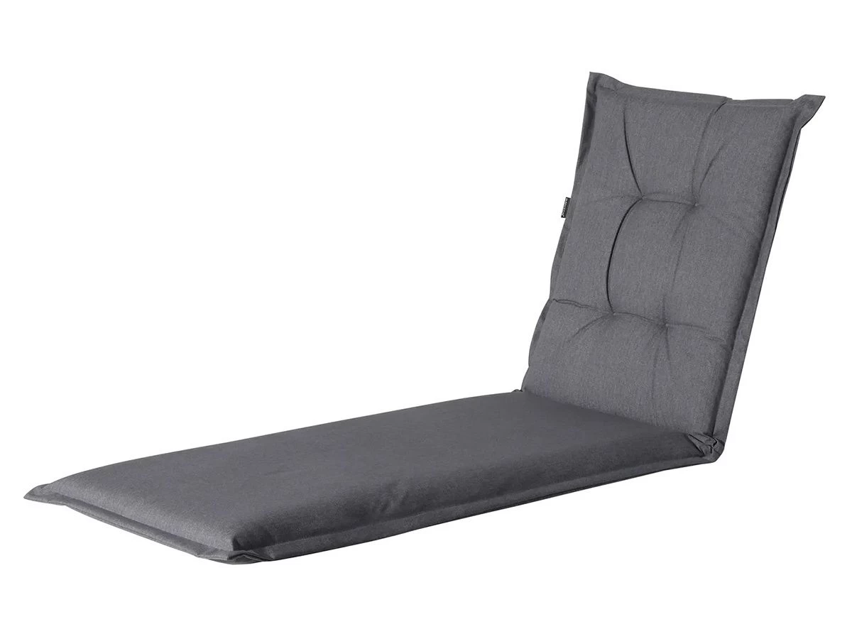Madison Oxford Grey Outdoor Ligbedkussen 4 Madison Oxford Grey Outdoor Ligbedkussen - Afbeelding 2