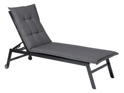 Madison Oxford Grey Outdoor Ligbedkussen