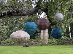 Lumiz Paisley Cylinder 18 Solar Lampion -Tuin & Buiten 594589 594589 images other lumiz fan round 20 solar lampion 3 ecommerce 9