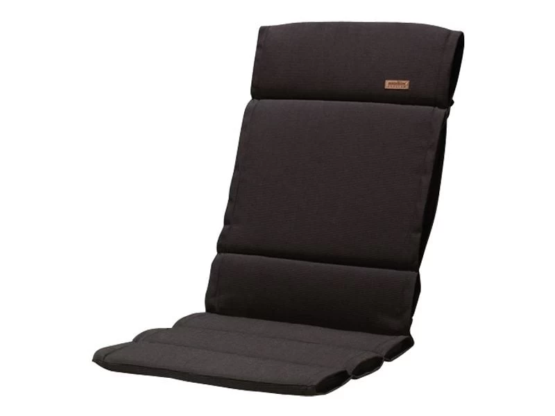 Madison Rib Black Fiber Tuinkussen 3 Madison Rib Black Fiber Tuinkussen