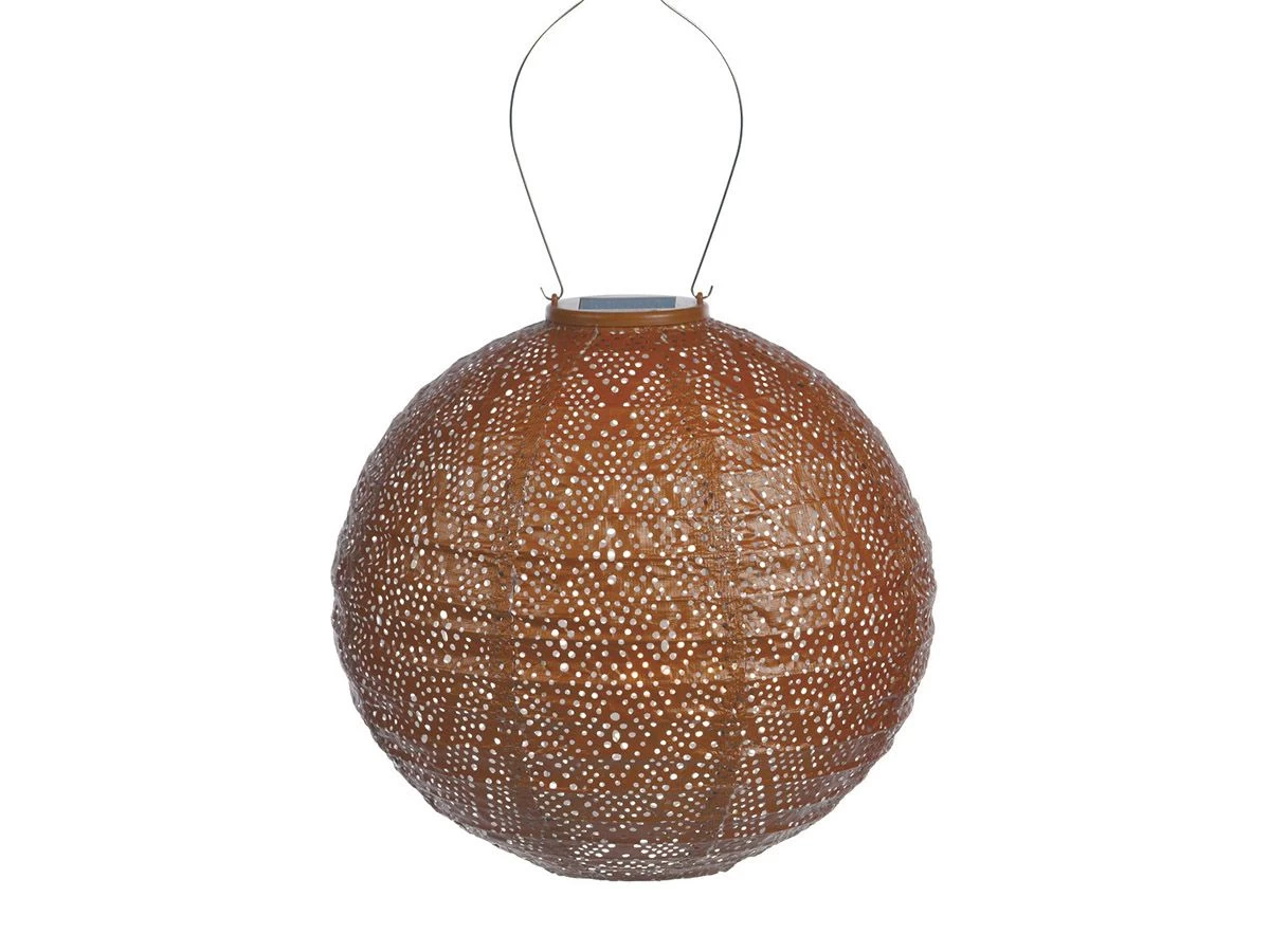 Lumiz Ikat Round 30 Solar Lampion 3 Lumiz Ikat Round 30 Solar Lampion