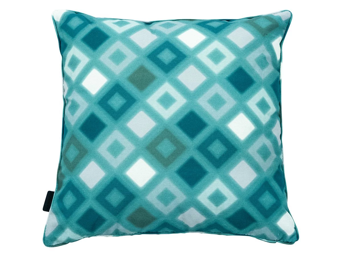 Madison Grids Seablue Outdoor 50 X 50 Sierkussen 3 Madison Grids Seablue Outdoor 50 X 50 Sierkussen