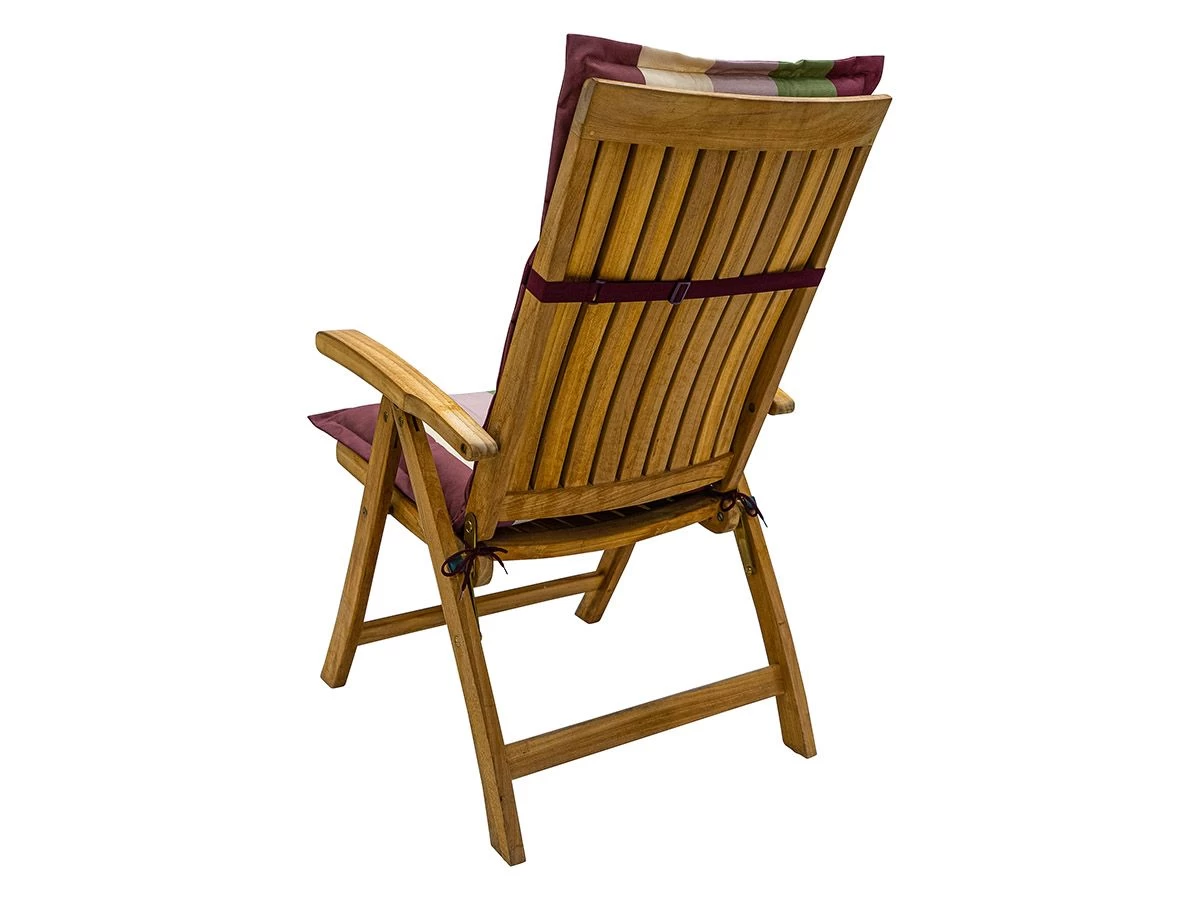 Madison Vivero Bordeaux Hoge Rug Tuinkussen 5 Madison Vivero Bordeaux Hoge Rug Tuinkussen - Afbeelding 3