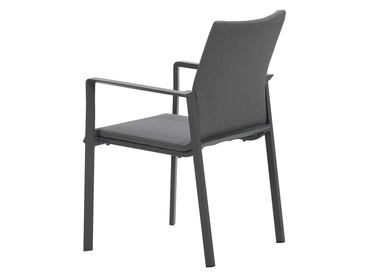 Outdoor Feelings Texas Black Antraciet Tuinstoel 5 Outdoor Feelings Texas Black Antraciet Tuinstoel - Afbeelding 3