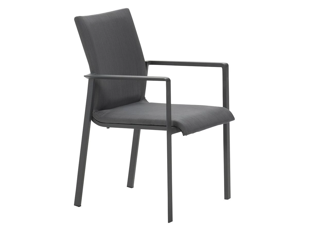 Outdoor Feelings Texas Black Antraciet Tuinstoel 3 Outdoor Feelings Texas Black Antraciet Tuinstoel