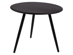 Merkloos Rafael 45x35x37 Zwarte Bijzettafel